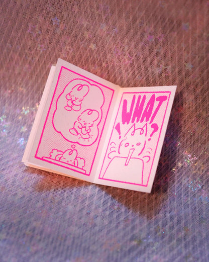 Mini Zine Card - Secret of the XMAS Sock