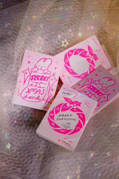 Mini Zine Card - Secret of the XMAS Sock